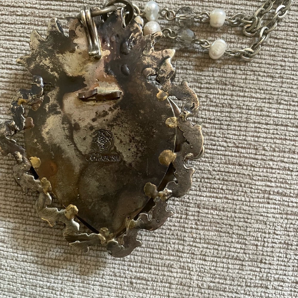 Gold Heart Pendant Necklace - Picture 7 of 7